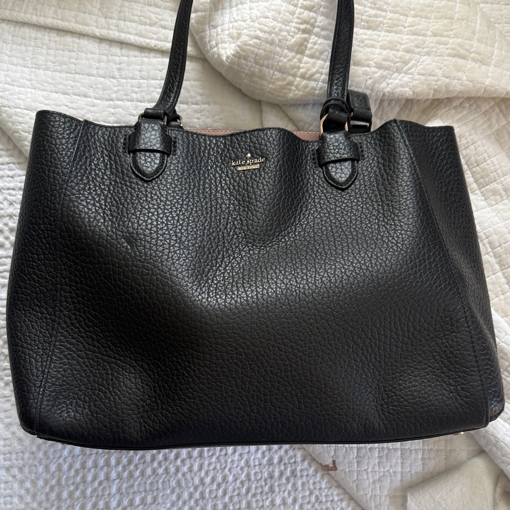 Kate Spade Textured Black Tote